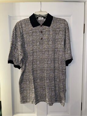 Vintage WinnerMate Polo size L golf collared cotton